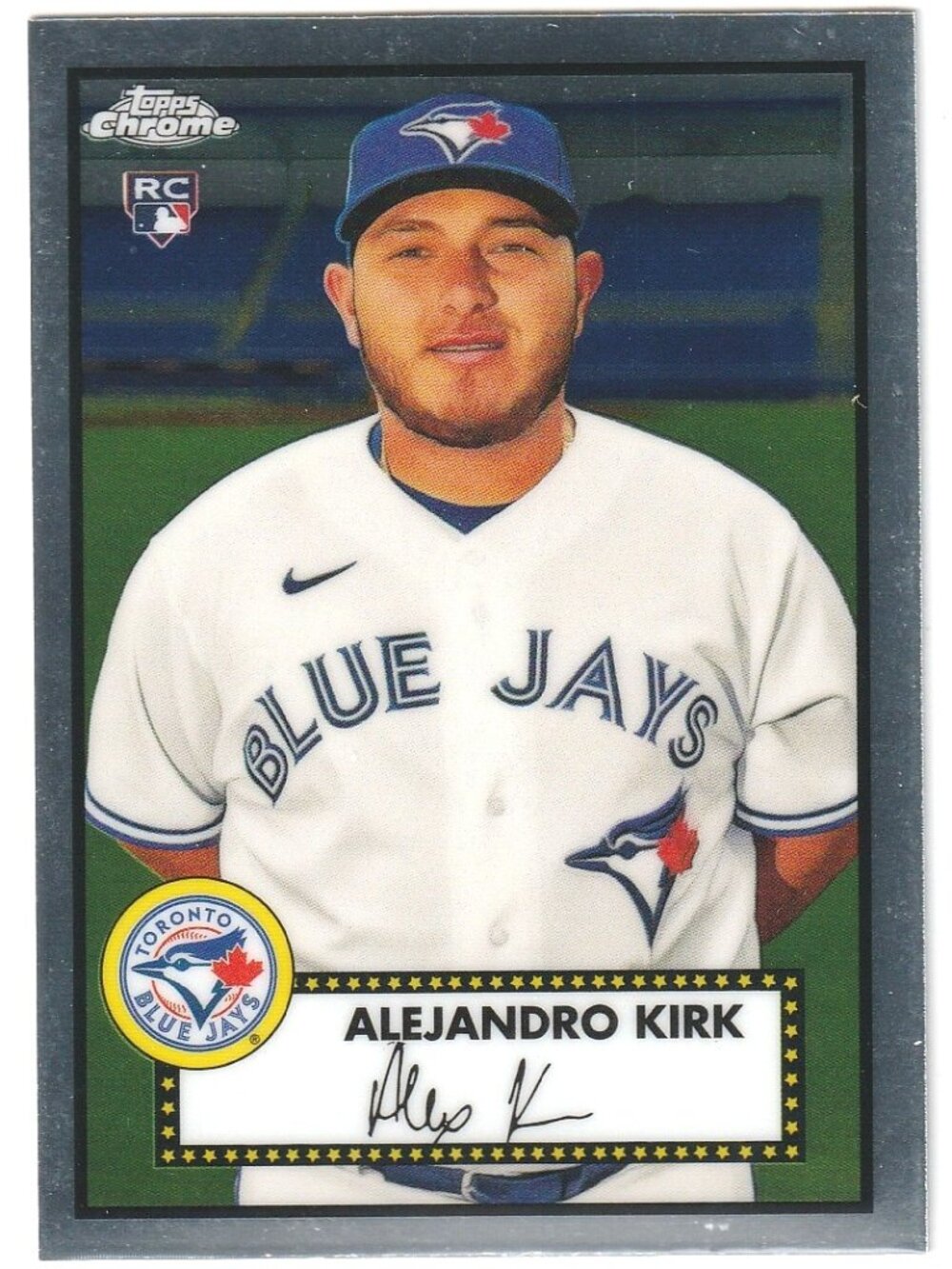 2021 ALEJANDRO KIRK Topps Chrome Platinum Anniversary Rookies Rookie Card RC #47